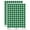 Dark Green, variant on Apple Fruit Outline 200+ Round Stickers - Black - Matte Finish - 0.50" Size