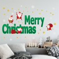 thumbnail image 5 of Christmas Decorations Wall Stickers Removable Wall Art Decals Party Supplies Home Window Decorations Home Interior Wall Stickers,black, 5 of 6