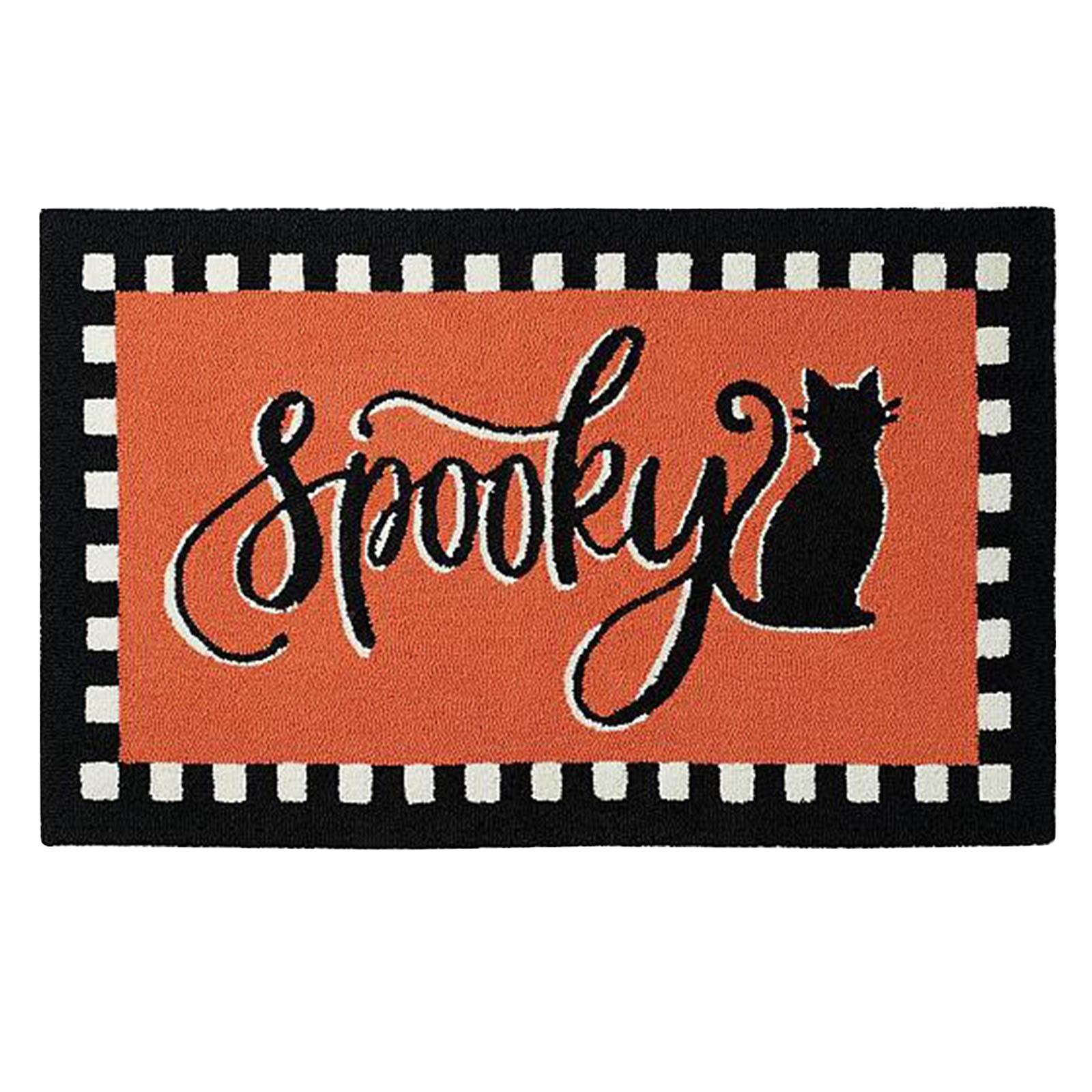 Halloween Decoration Area Rugs Halloween Doormat Blanket Welcome Home Front  Door Decorations Halloween Decor