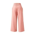 thumbnail image 3 of Women’s Pants Straight Leg Baggy Pink Pant Womens Pants Casual Comfy Clothes Women’s Clothes, 3 of 4