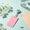 Vertical, variant on Erasable Silicone Badge Note Reusable Dry Erase ID Badge Memo Card Clip Pocket Notepad Mini Wipe Clean Vertical Pink 2 Pack Office Teacher Nurse Quick Work Notes