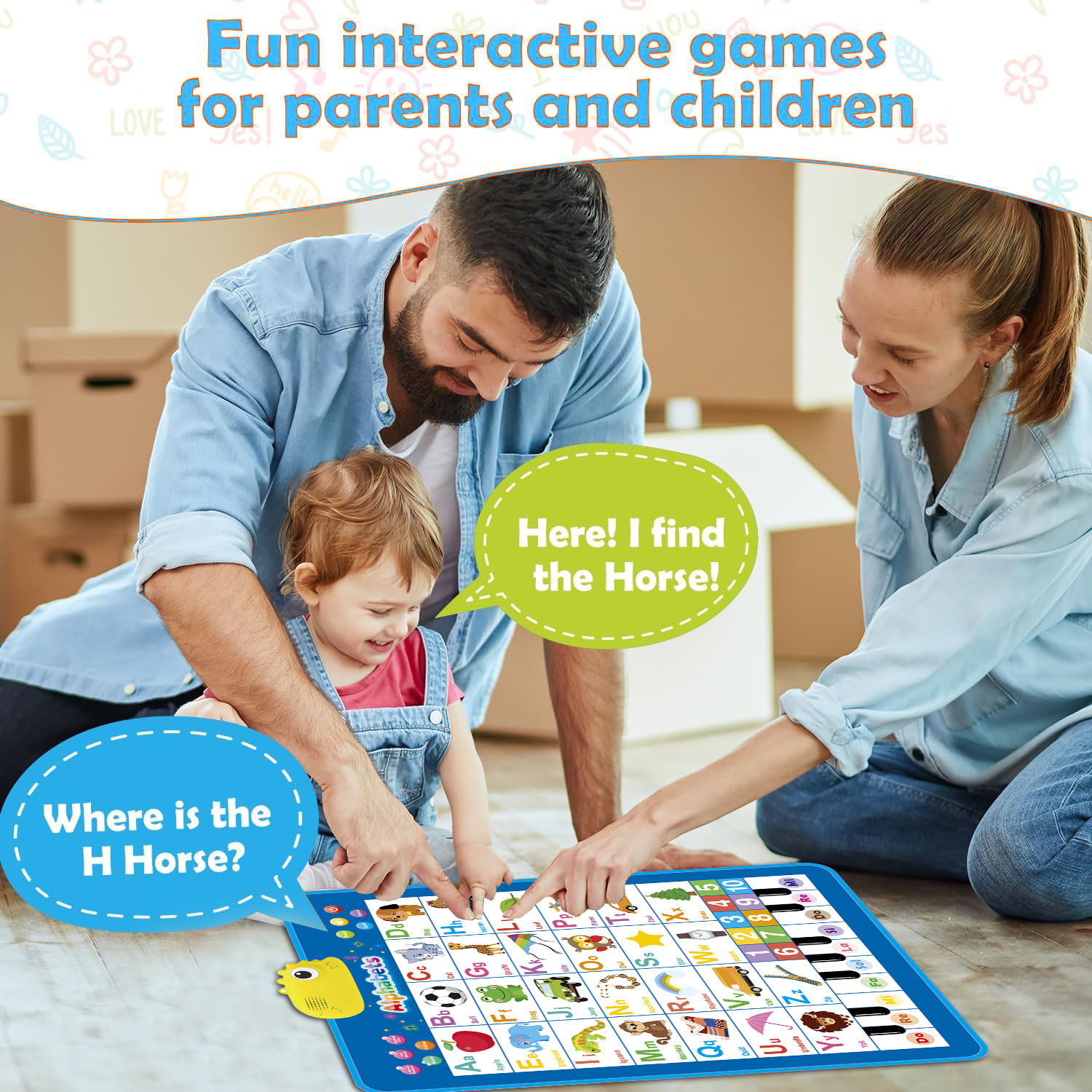 Richgv Interactive Alphabet Learning Poster Wall Chart photo 6