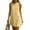 #0303-Yellow, variant on Women's Mini Dresses Round Neck Sleeveless Linen Blend A Line Dresses Casual Daily Style Lightweight Breathable Loose Fit Summer Dresses
