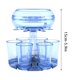 thumbnail image 3 of Fiudx Vertedor de Vino para Barra, Dispensador de 6 Vasos, Tapón de Control Mejorado, Dispensador de Bebidas de Acrílico, Vertedor de Whisky para Cócteles, Accesorio para Fiestas, Bares En Casa, 1 Di, 3 of 5