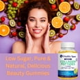 thumbnail image 4 of Collagen Gummies with Biotin 2500mcg for Skin Hair & Nails, Low Sugar, Made in USA, 4 of 10