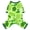 Green Lemon, variant on Dog Pajamas Pjs All Season Dog Clothes for Small Dogs Girl Boy, Soft Stretchy Tiny Chihuahua Yorkie Puppy Clothes Doggie Onesies Cat Pet Jammies Outfit, Pink Butterfly XS