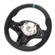 thumbnail image 4 of Volante de fondo plano, volante de gamuza MTri, volante de gamuza, modificación del volante, artesanía superior, 4 of 8