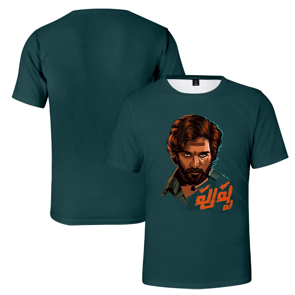 Pushpa 2The Rule Allu Arjun Merch Unisex TShirt Singer Summer Men