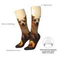thumbnail image 6 of Fotbe Pastoral Sunflower Corgi print Women's Men's Novelty Crew Socks Cotton Socks Knee High Socks for Walking,Running,Nurses,Pregnancy, 6 of 8