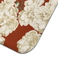thumbnail image 5 of Microfibre Drying Mat for Kitchen White Flowers on Red Dish Drying Drainer Mat Absorbent Pioneer Drying Mat Washing Up for Glass, Plate & Cup 16inch X 18inch, 5 of 7