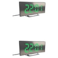 thumbnail image 3 of Cateissary Despertador LED Relojes de espejo digital Decoración del hogar Luz Hogar Oficina Type1 NO1, 3 of 6