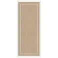 thumbnail image 4 of Kate and Laurel Framed Fabric Pinboard 18 x 42, White Scalloped Edge Printed Linen Decorative Bulletin Board for Use as a Vision Board or Wall Organization, Bethany White Frame, 4 of 8