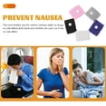 thumbnail image 3 of Anti Nausea Wristband - 5 Pairs Motion Sickness Bands for Pregnant Women Adult, Sea Sickness Wristbands for Sea Car Flying Travel, 3 of 7