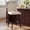 Beige-Faux Leather, variant on Firmoz Swivel Bar Stool, Faux Leather 24.5" Counter Height Chairs with Back, Industrial Metal Footrest for Kitchen Island, Black