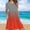 Watermelon Red, variant on Women's Summer Casual Short Sleeve T Shirt Dress Tiered Mini Dresses With Pockets
