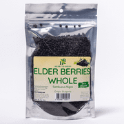 Herb To Body Elderberry Whole | Organic | Sambucus Nigra | Wildcrafted | 4oz