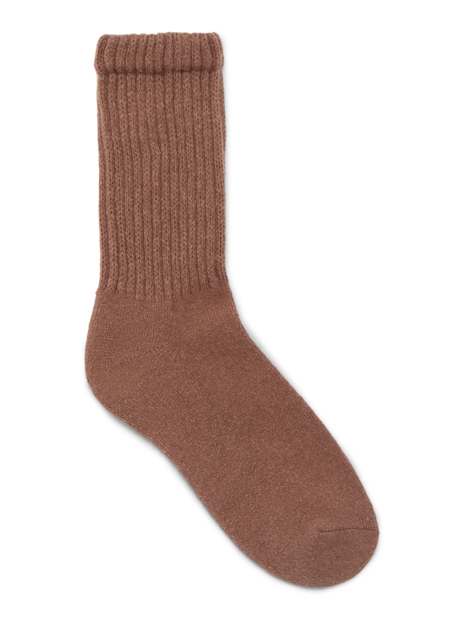 Joyspun Women's Crew Socks, 3-pack, Fits Shoe Sizes 4-10