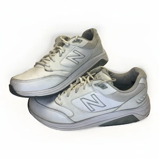 New Balance 928v3 Shoes Men’s Size 10 White Gray Rollbar Stability Walking