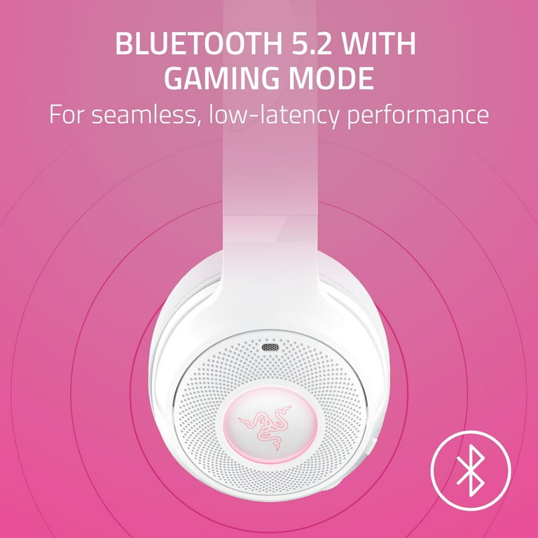 Razer, Wireless Bluetooth Gaming Headset, V2, Chroma RGB, White