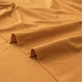 thumbnail image 3 of Pure Era Flat Sheet Queen /Top Sheet Only Jersey Knit 100% CottonSize Super Soft Breathable(1-Pack,Burnt Orange), 3 of 7