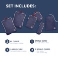 thumbnail image 2 of Extra Large Compression Packing Cube 6 Piece Set for Travel and Check Luggage by TRIPPED Travel Gear (Navy), 2 of 9