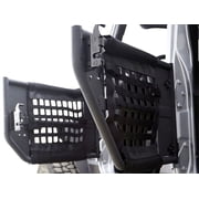 Rampage by RealTruck Tube Doors for Jeep Wrangler JL | Steel, Black | 7685 | Compatible with 2018 - 2024 Jeep Wrangler JL Unlimited 4-Door
