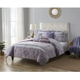 thumbnail image 4 of Mainstays Aztec 10-Piece Purple Medallion Bed in a Bag, Full, 4 of 6