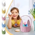 thumbnail image 7 of AYktou Easter Basket-Wicker Easter Basket with Handle,Woven Easter Basket Stuffers Goodies Bags for Teens Toddler Easter Eggs Easter Gift Bags for Kids Easter Decorations, 7 of 7