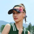 thumbnail image 6 of Balery Whimsical Axolotl Fantasy Sport Wear Athletic Visor Sun Sports Visor Hat Visor Adjustable Cap for Women and Men (One Size), 6 of 7