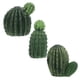 thumbnail image 3 of 3 piezas de microplantas de resina, cactus para decoración del hogar, cactus artificiales, figuras en miniatura para jardín, suculentas artificiales, cactus de resina, 3 of 7