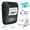 Black, variant on Foluu Portable Thermal Label Printers, 2-Inch Wide, Bluetooth, Multi-Scenario- White