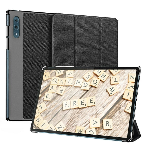 Étui pour Tablette pour DUX DUCIS Lenovo Yoga Tab Plus 12.7, Étui Intelligent en Cuir PU avec Porte-Crayon