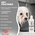 thumbnail image 2 of Hypoallergenic Dog Shampoo, Conditioner, and Detangler | Made in USA | Clean Ingredients | Sensitive Skin & Allergies | 16 OZ [We Love Doodles], 2 of 6