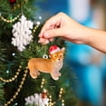 thumbnail image 4 of Adornos para Árbol de Navidad onlyliua Colgante Pequeño Gorro de Navidad Acrílico, 4 of 4