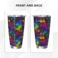 thumbnail image 3 of KLL Bright Universe Print 40oz Stainless Steel Insulated Car Cup with Spillproof Lid - Keep Your Drink Hot or Cold on the Go-Without Straw, 3 of 8