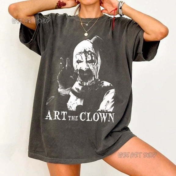 Art the Clown T-Shirt, Terrifier Horror Movie Graphic Tee