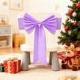 thumbnail image 4 of HomeKingdee Chair Bow Sash Decor Bows,Chair Back Decor - Polyester Ribbon Sash for Wedding Banquet Home Hotel Restaurant Holiday Decoration, 4 of 6