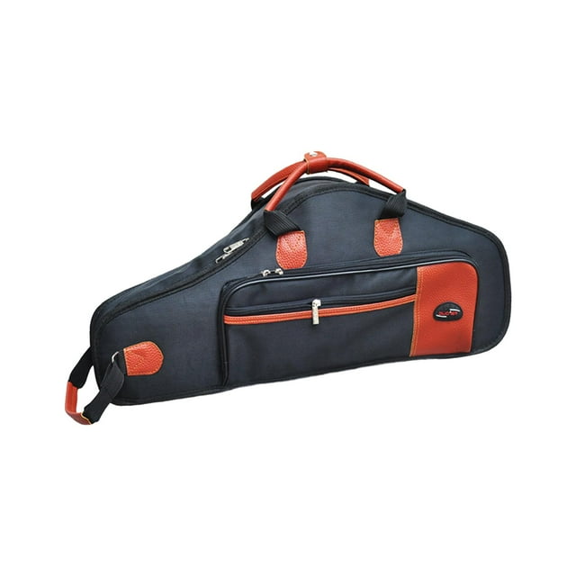 MERIGLARE Oxford Saxophone Bag Wind Instrument Carrying Case for Alto Saxophone Waterproof black