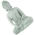 thumbnail image 2 of Feimier Ornement de Jardin Bouddha Assis en Résine Effet Zen Statue Extérieure Intérieure, Jardin, Salon Extérieur, 2 of 11