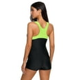 thumbnail image 6 of Attraco Women's Athletic One Piece Swimwear Boyleg Racerback Training Sports Swimsuit, 6 of 6