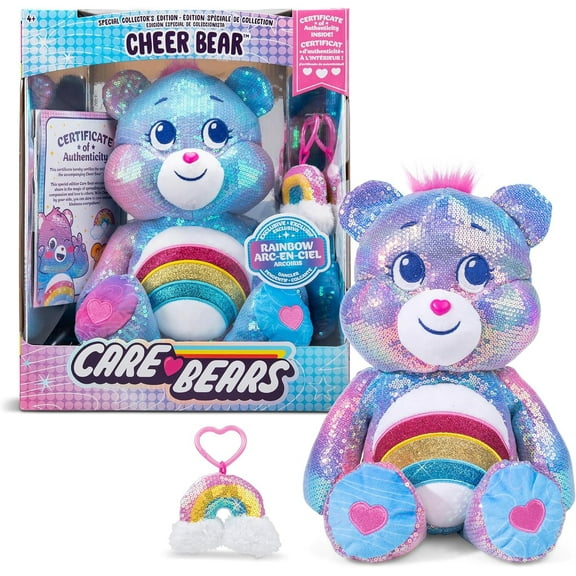 Care Bears Special Collector Edition Cheer Bear Plush (Sequin)