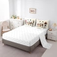 thumbnail image 5 of Manfei Cartoon Nutcracker Bedding Comforter Set 7-Piece, Merry Christmas Xmas King Bedding Sets, Kids Happy New Year Bed Sheets, Luxury Bedroom Decor, 5 of 8