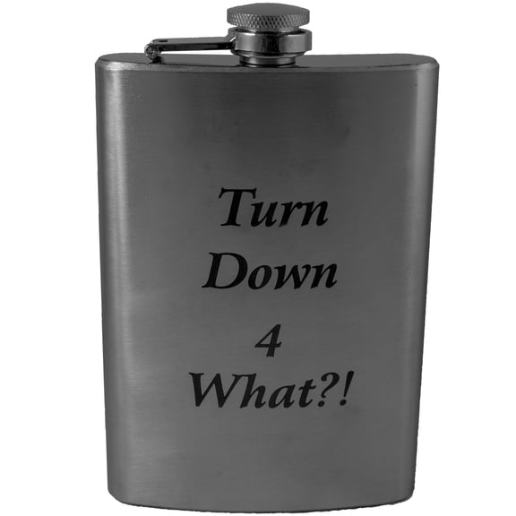 8oz Turn Down 4 What Flask L1