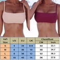 thumbnail image 5 of WSEVYPO Women's Basic Plain Spaghetti Strap Tube Crop Cami Top, 5 of 5