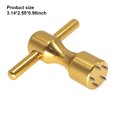 thumbnail image 3 of fastboy Golf Putter Screw Wrench Steel Golfing Club Head Spanner 5 Pin Holes Set Exercise Replacement Weight Tools Gifts Gold 1Set, 3 of 6
