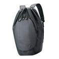 thumbnail image 2 of koolsoo Drawstring Backpack Fitness Drawstring Gym Bag for Shopping Badminton Tennis Grey, 2 of 9