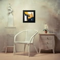 thumbnail image 4 of Borges, Victoria 12x12 Black Modern Framed Museum Art Print Titled - Navy and Gold I, 4 of 5
