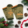 thumbnail image 4 of Lavley Novelty Golf Socks - Funny Golf Gifts Stocking Stuffers for Men and Women One Size Be Hunting, 4 of 9