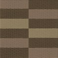 thumbnail image 1 of Ahgly Company Machine Washable Indoor Square Transitional Dark Gold Brown Area Rugs, 5' Square, 1 of 7