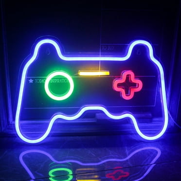 Wanxing Game Player LED Neon Light Signs USB Power for Home Kids Game Room Bar Party Decoration